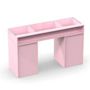 Pink vanity